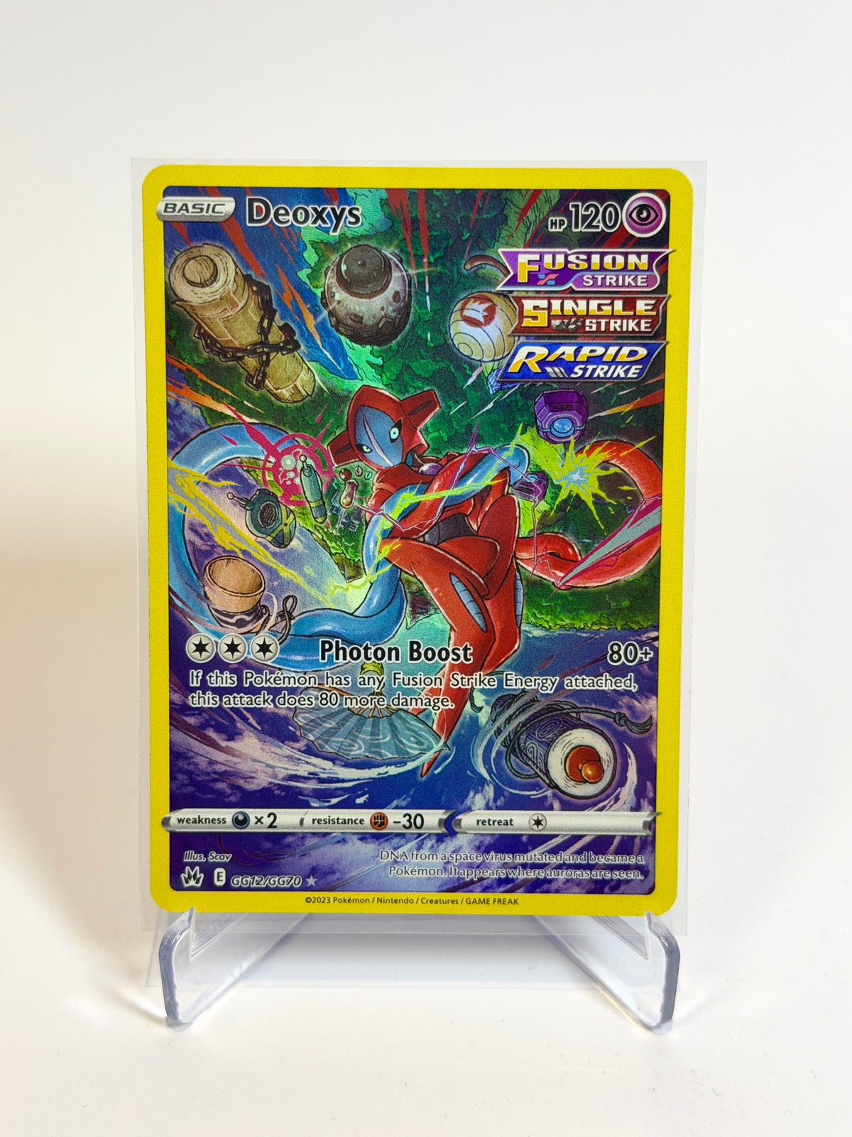 Deoxys #GG12 Pokemon Crown Zenith