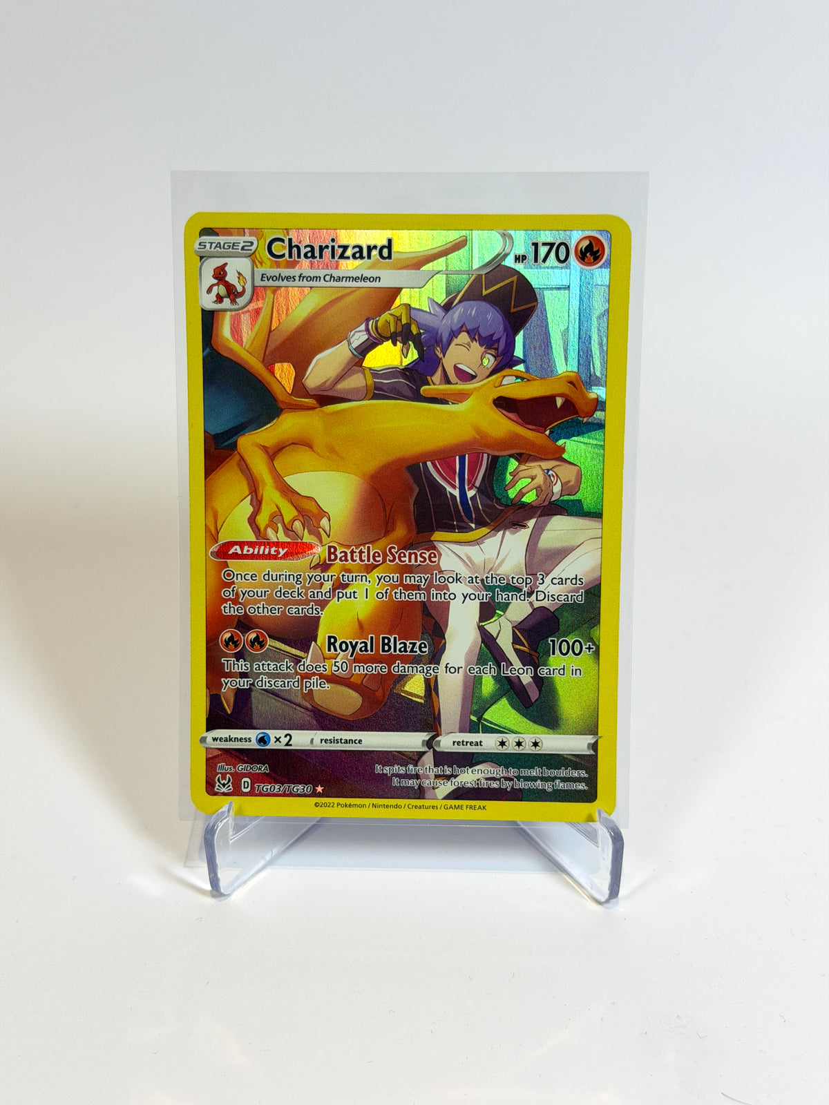 Charizard #TG03 Pokemon Lost Origin
