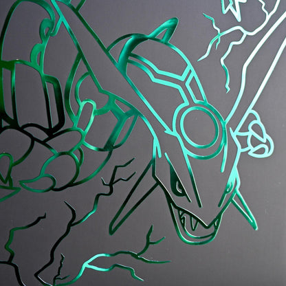 Pokemon Binder 4 / 9 Pockets | Rayquaza Pokemon Theme