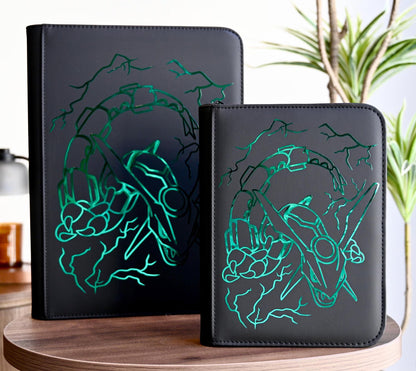 Pokemon Binder 4 / 9 Pockets | Rayquaza Pokemon Theme
